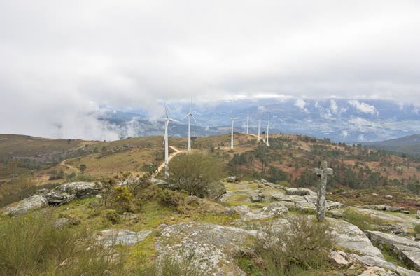 Wind power plant