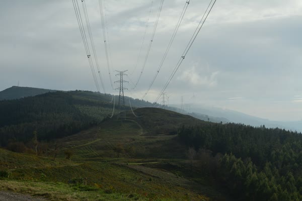 Power line path