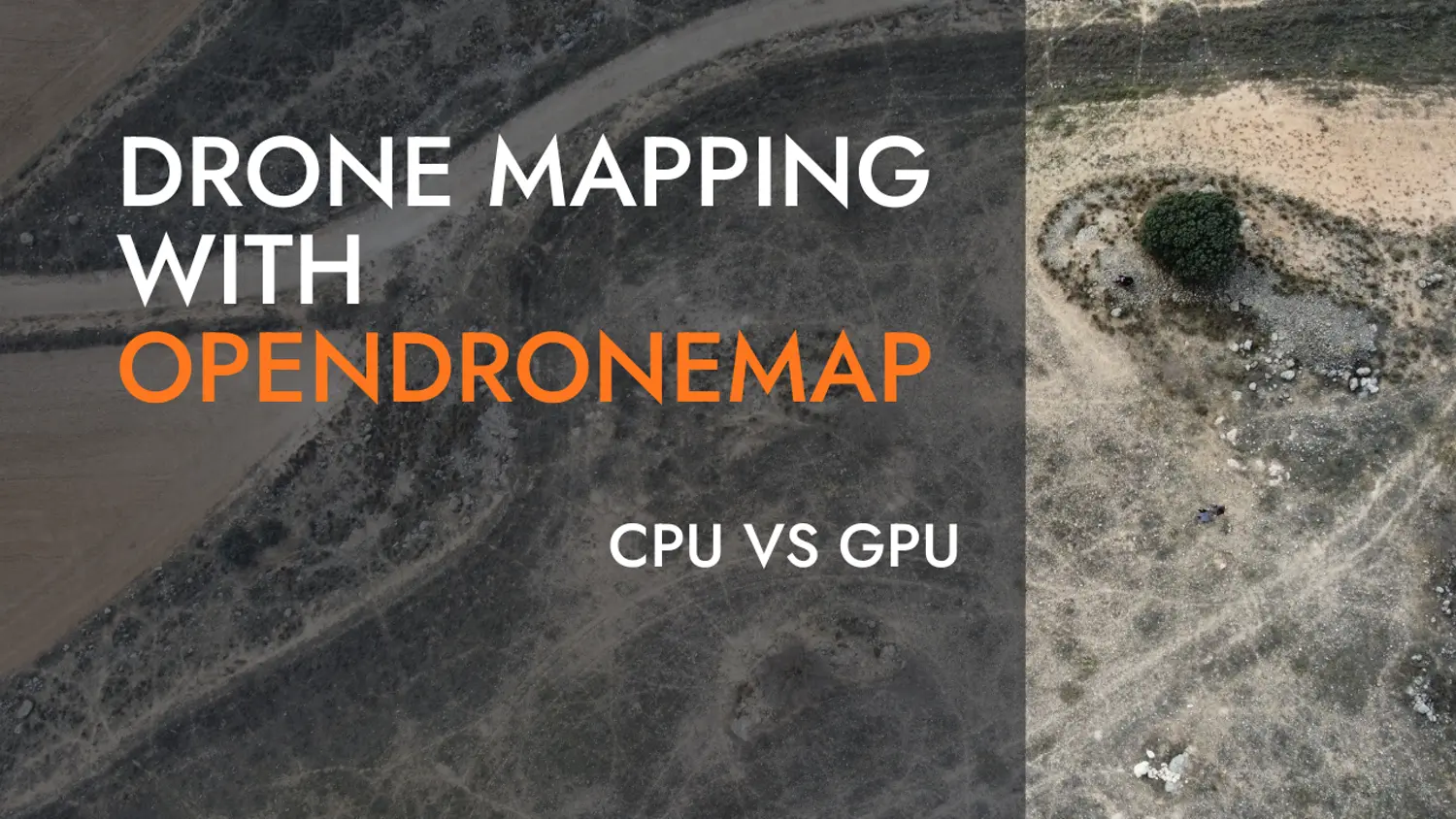 Terrain Mapping benchmark with OpenDroneMap