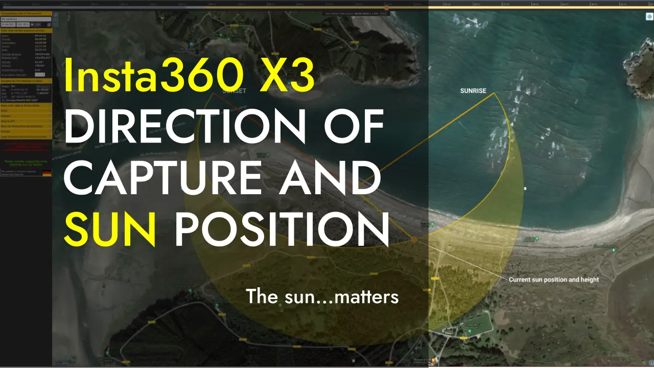 360 Photography and Sun Position: Lessons from Ortigueira