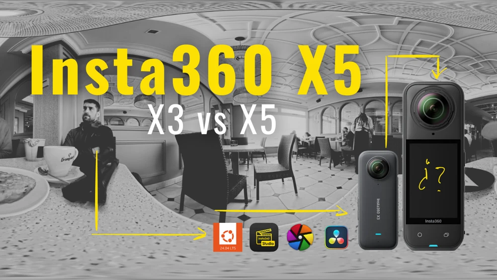 Insta360 X5 - Review y cambios respecto a la X3