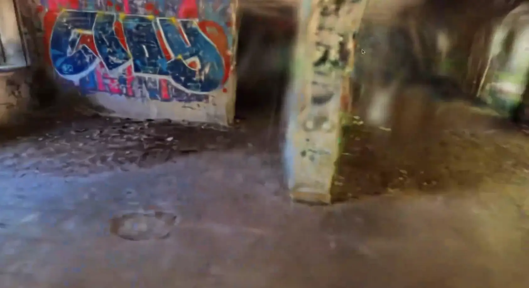 Gaussian Splatting con vídeo 360 y vuelvo orbital dron 05